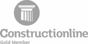 Construction line logo